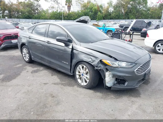 2019 Ford Fusion Hybrid Se VIN 3FA6P0LU1KR200138 фото 1