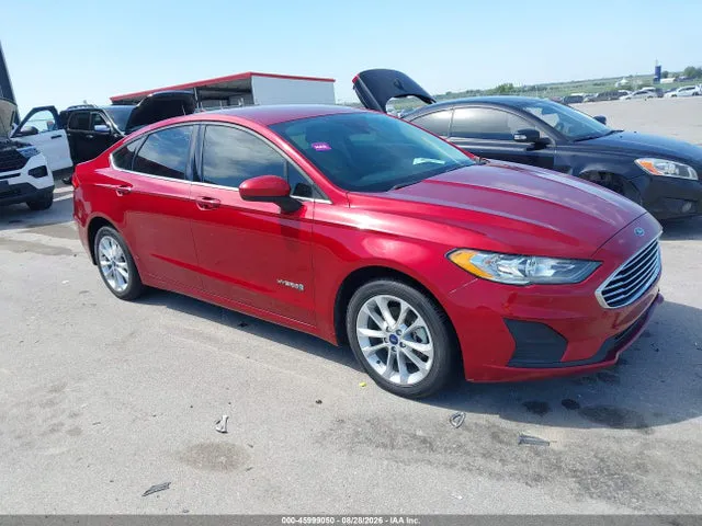 2019 Ford Fusion Hybrid Se VIN 3FA6P0LU9KR243691 фото 1