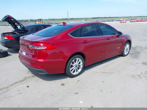 2019 Ford Fusion Hybrid Se VIN 3FA6P0LU9KR243691 фото 4