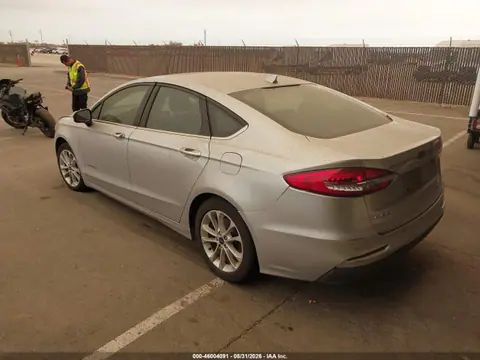 2019 Ford Fusion Hybrid Se VIN 3FA6P0LU2KR141567 фото 3