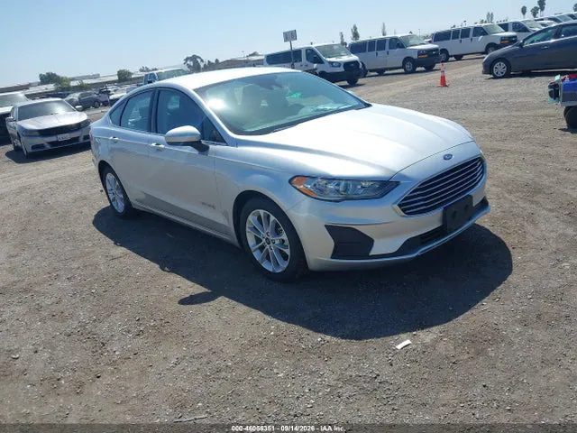 2019 Ford Fusion Hybrid Se VIN 3FA6P0LU3KR274175 фото 1