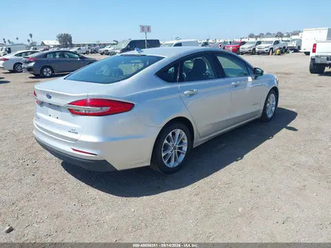 2019 Ford Fusion Hybrid Se VIN 3FA6P0LU3KR274175 фото 4