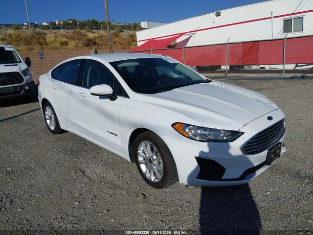 2019 Ford Fusion Hybrid Se VIN 3FA6P0LU5KR274128 фото 1