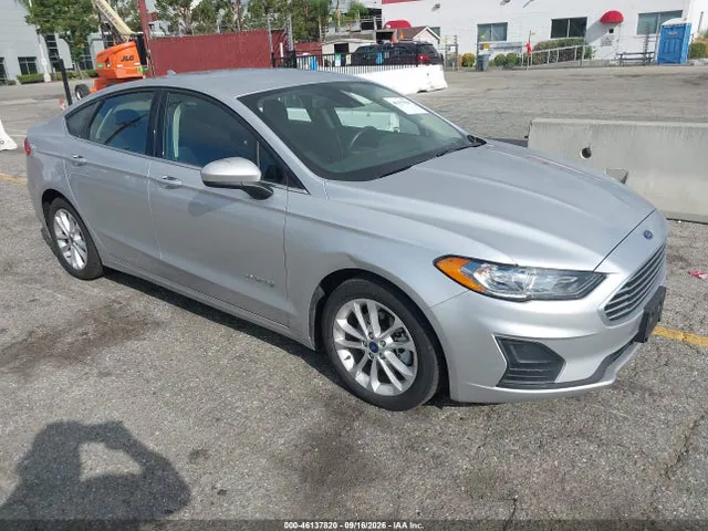 2019 Ford Fusion Hybrid Se VIN 3FA6P0LU9KR100420 фото 1
