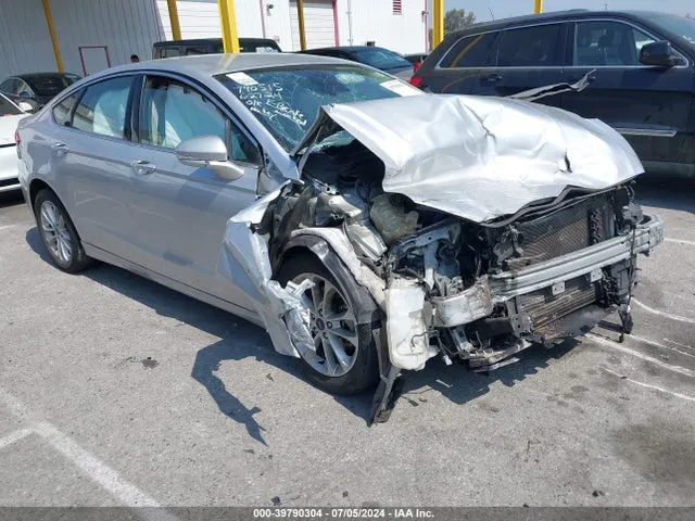 2019 Ford Fusion Hybrid Sel VIN 3FA6P0MU2KR104520 фото 1