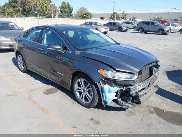 2016 Ford Fusion Hybrid Titanium VIN 3FA6P0RU3GR166377 фото 1