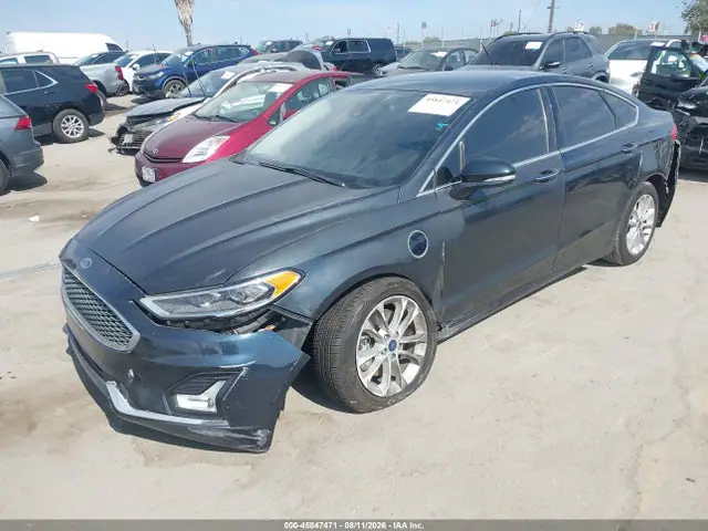 3FA6P0SU9LR156649 — 2020 Ford Fusion Plug-IN Hybrid Titanium, фото 2 с аукциона IAAI 14.10.2026, Задняя часть