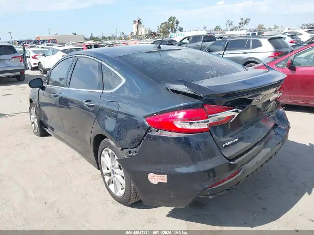 3FA6P0SU9LR156649 — 2020 Ford Fusion Plug-IN Hybrid Titanium, фото 3 с аукциона IAAI 14.10.2026, Задняя часть