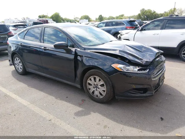 2014 Ford FUSION S VIN 3FA6P0G76ER331669 фото 1