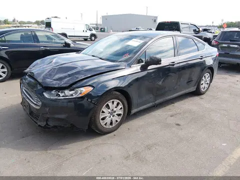 2014 Ford FUSION S VIN 3FA6P0G76ER331669 фото 2