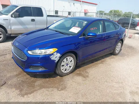 2014 Ford FUSION S VIN 3FA6P0G72ER111025 фото 2