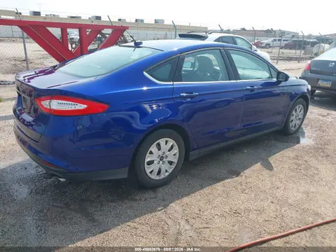 2014 Ford FUSION S VIN 3FA6P0G72ER111025 фото 4