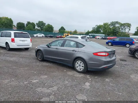 2014 Ford FUSION S VIN 3FA6P0G73ER101040 фото 3