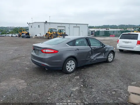 2014 Ford FUSION S VIN 3FA6P0G73ER101040 фото 4