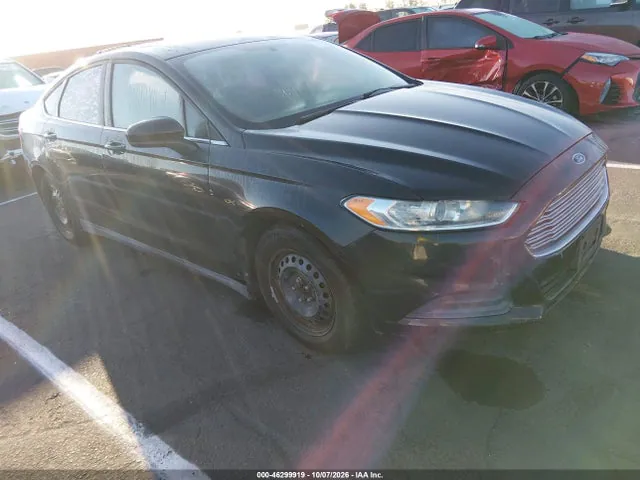 2014 Ford FUSION S VIN 3FA6P0G76ER143749 фото 1