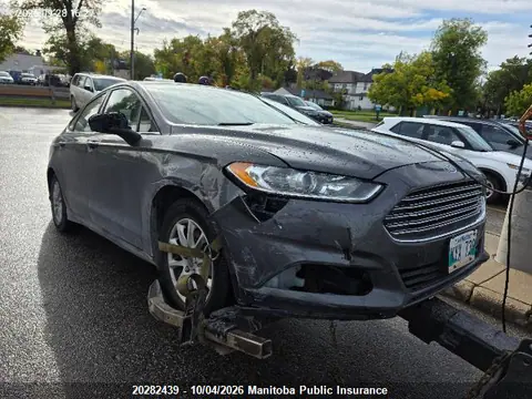 3FA6P0G73FR209627 — 2015 Ford Fusion S, Передняя часть слева (Left Front), фото до ремонта