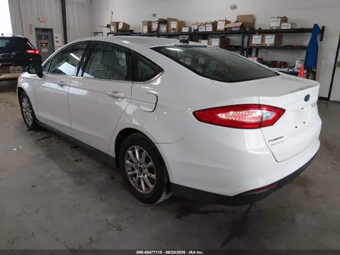 2015 Ford FUSION S VIN 1FA6P0G72F5127696 фото 3