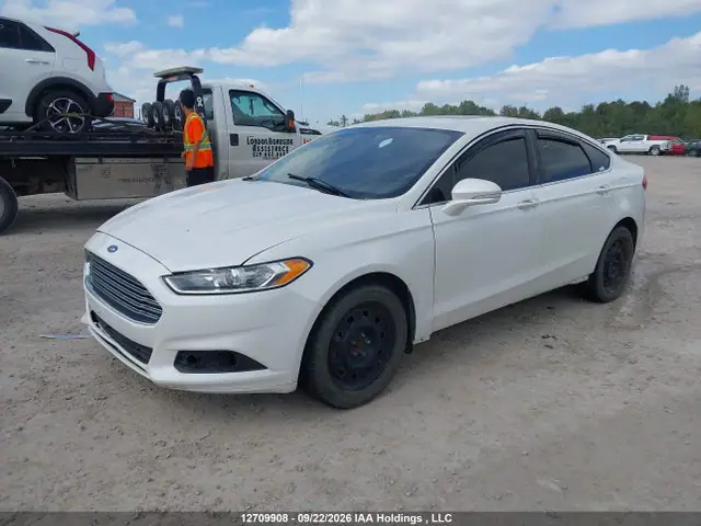 2014 Ford FUSION SE VIN 3FA6P0HD8ER144910 фото 2