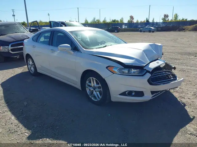 3FA6P0HD6ER132268 — 2014 Ford Fusion SE, Передняя часть (Front), фото до ремонта