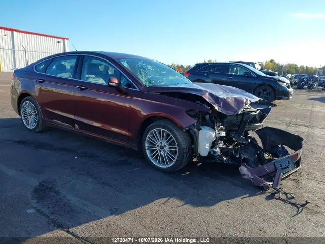 3FA6P0T98GR181364 — 2016 Ford Fusion SE, Передняя часть (Front), фото до ремонта