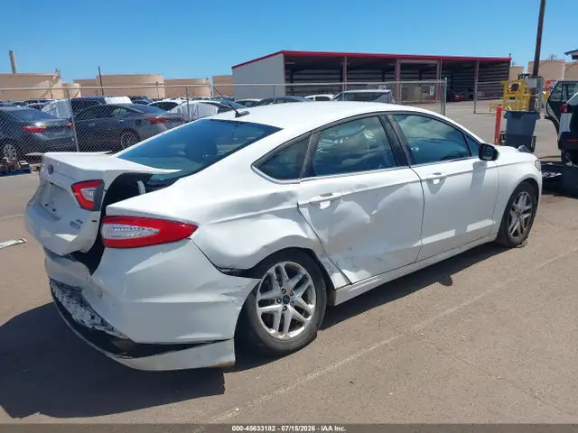 3FA6P0HDXGR196218 — 2016 Ford Fusion SE, фото 4 с аукциона IAAI 13.10.2026, Задняя часть