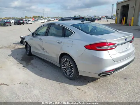 2017 Ford FUSION SE VIN 3FA6P0T96HR361640 фото 3