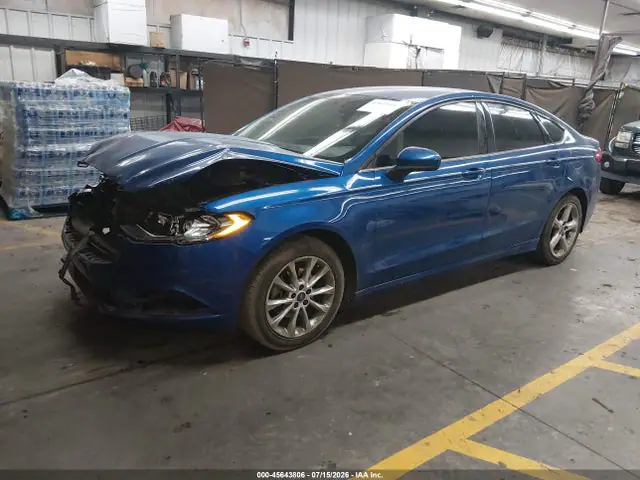 3FA6P0H79HR207382 — 2017 Ford Fusion SE, фото 2 с аукциона IAAI 13.10.2026, Передняя часть