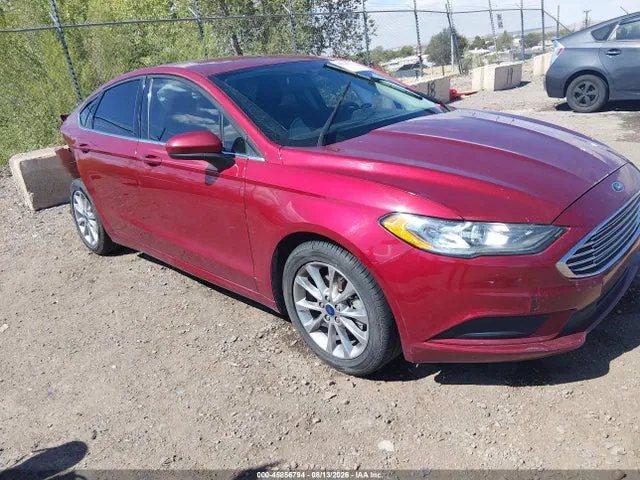 2017 Ford FUSION SE VIN 3FA6P0H78HR399247 фото 1