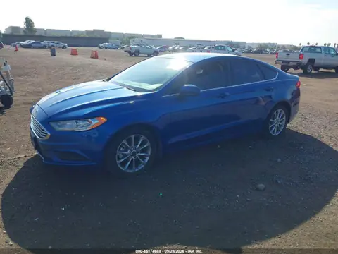 2017 Ford FUSION SE VIN 3FA6P0H72HR374957 фото 2