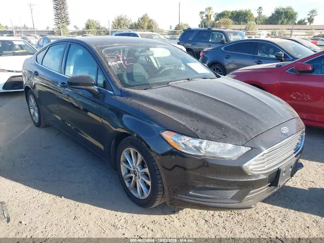 3FA6P0HD7HR344410 — 2017 Ford Fusion SE, Задняя часть слева (Left Rear), фото до ремонта