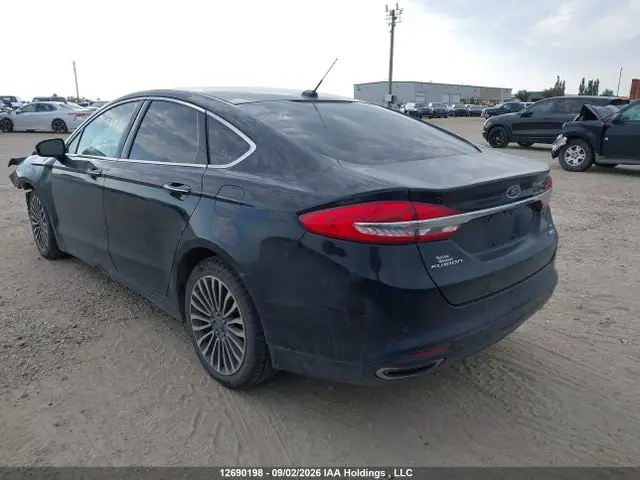 3FA6P0T99JR182806 — 2018 Ford Fusion SE, фото 3 с аукциона IAAI 29.09.2026, Передняя часть