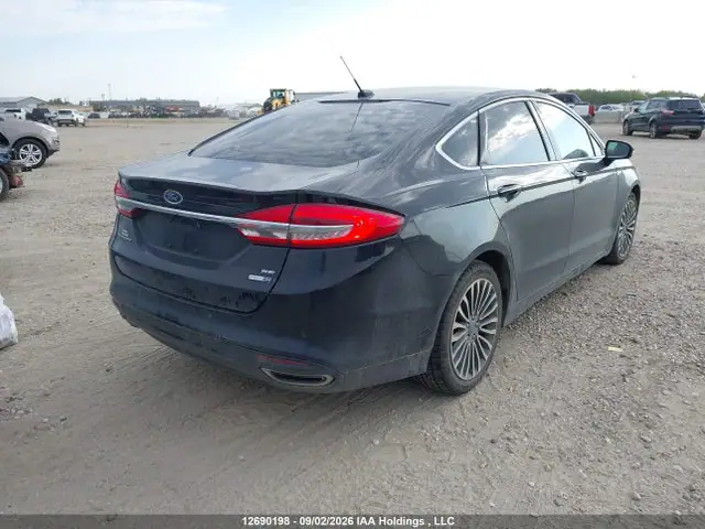 3FA6P0T99JR182806 — 2018 Ford Fusion SE, фото 4 с аукциона IAAI 29.09.2026, Передняя часть