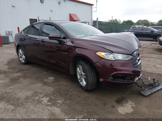 2018 Ford FUSION SE VIN 3FA6P0HD7JR261923 фото 1