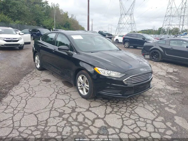 2018 Ford FUSION SE VIN 3FA6P0HDXJR196355 фото 1