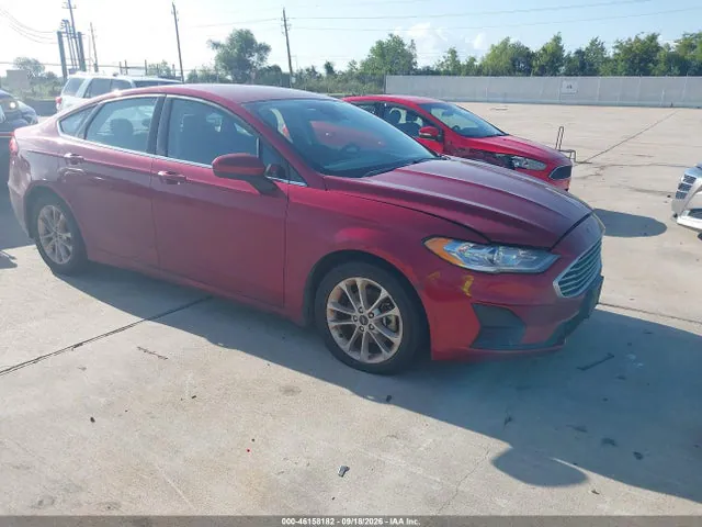2019 Ford FUSION SE VIN 3FA6P0HD8KR275170 фото 1