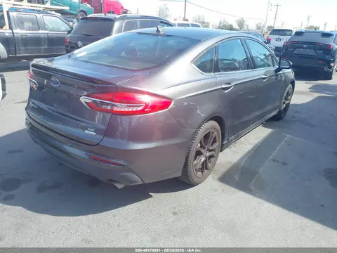 2019 Ford FUSION SE VIN 3FA6P0HD7KR202274 фото 4