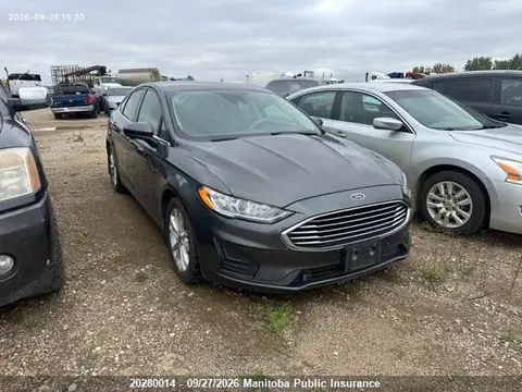 2020 Ford FUSION SE VIN 3FA6P0HD0LR224781 фото 1