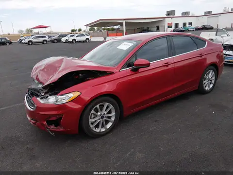 2020 Ford FUSION SE VIN 3FA6P0HD9LR223130 фото 2