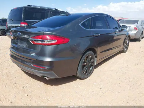 2019 Ford FUSION SEL VIN 3FA6P0CD5KR286652 фото 4