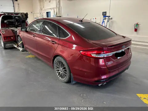 2017 Ford Fusion Sport VIN 3FA6P0VP9HR197229 фото 3