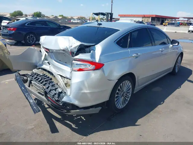 3FA6P0D95ER125684 — 2014 Ford Fusion Titanium, фото 4 с аукциона IAAI 29.09.2026, Задняя часть