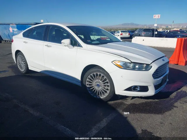 2014 Ford Fusion Titanium VIN 3FA6P0K92ER201803 фото 1