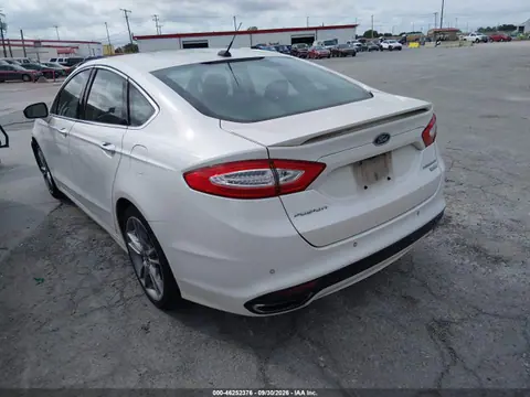 2014 Ford Fusion Titanium VIN 3FA6P0K92ER102740 фото 3
