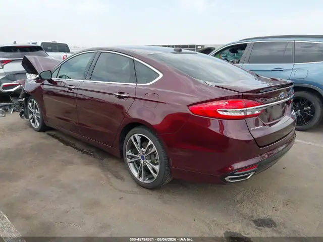 3FA6P0K96HR229155 — 2017 Ford Fusion Titanium, фото 3 с аукциона IAAI 13.10.2026, Передняя часть