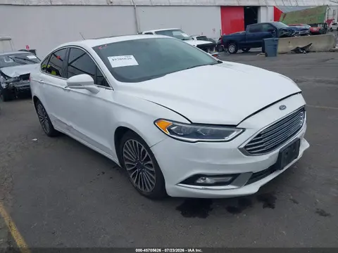 3FA6P0D96JR225903 — 2018 Ford Fusion Titanium, Передняя часть (Front End), фото до ремонта