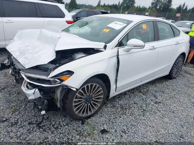 3FA6P0D91JR168199 — 2018 Ford Fusion Titanium, фото 2 с аукциона IAAI 14.10.2026, Передняя часть