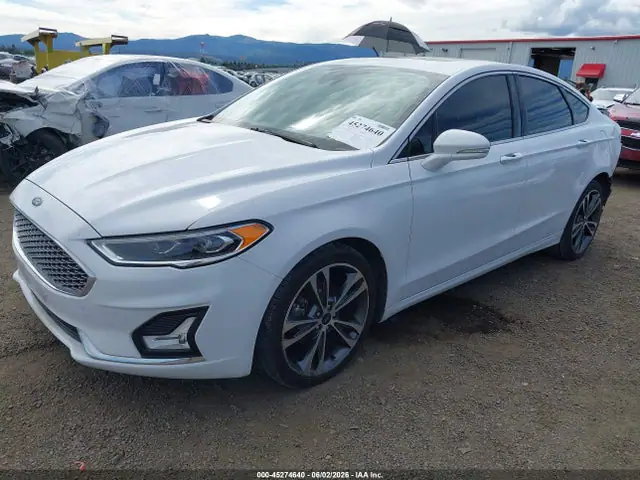 2020 Ford Fusion Titanium VIN 3FA6P0D90LR174806 фото 2