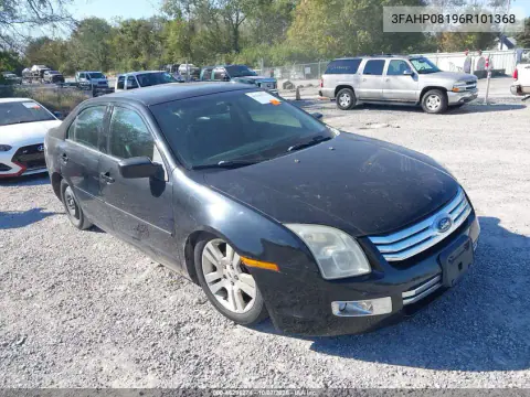 2006 Ford Fusion Sel VIN 3FAHP08196R101368 фото 2
