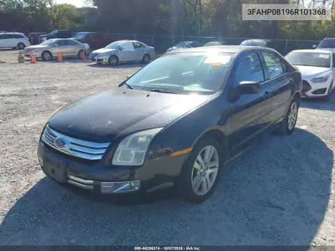 2006 Ford Fusion Sel VIN 3FAHP08196R101368 фото 3