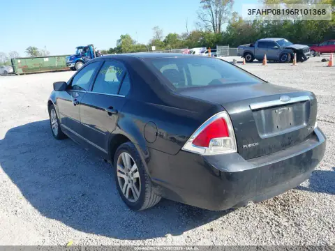 2006 Ford Fusion Sel VIN 3FAHP08196R101368 фото 4